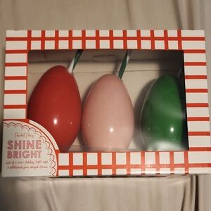 Shine Bright Holiday Light Cups Set